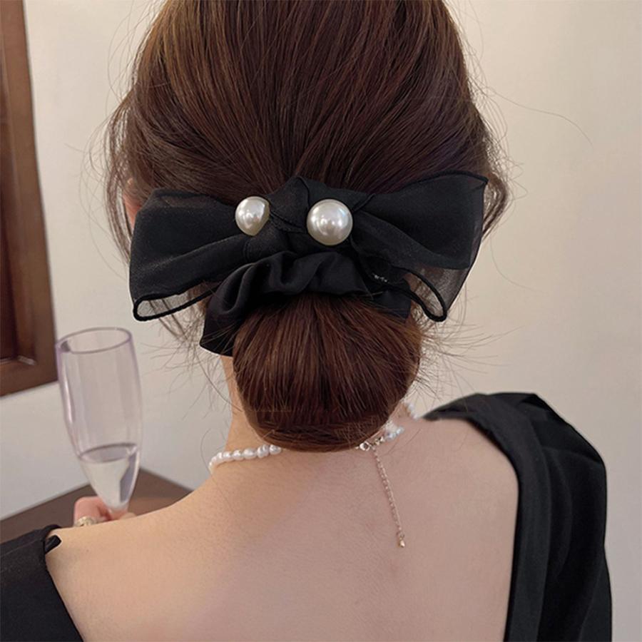 ヘアゴム リボンシュシュ レディース