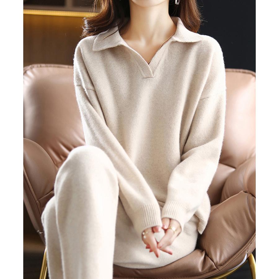 セットアップニット レディース 秋冬韓国